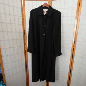 NWT Talbots Wool Coat sz 16 in Black